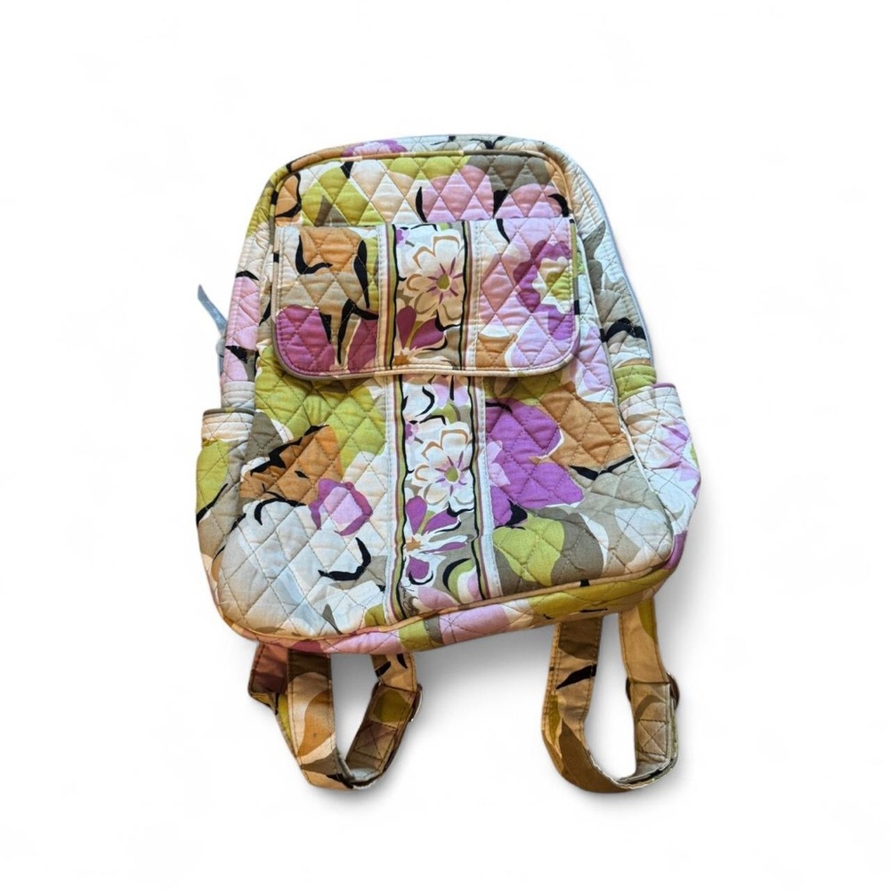 Vera Bradley Floral Quilted Backpack - Multicolor